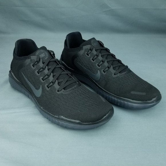 Nike Free RN 2018 Men's Running Shoes Black/Anthracite 942836 002 Sizes 8-15 - Picture 4 of 7